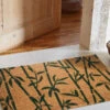 Fußmatte, Bamboo 1 Fußmatte, Bamboo -Teppiche Verkaufe Cochin Fussmatte Gruen Bamboo 45x75 mil