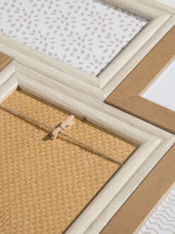 Bilderrahmen, Beige -Teppiche Verkaufe CollageNatural Bilderrahmen Creme Beige 10x15 lup2