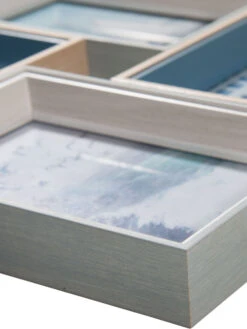 Bilderrahmen, Grau/Blau -Teppiche Verkaufe CollageSea Bilderrahmen Blau GrauBlau 10x15 lup3