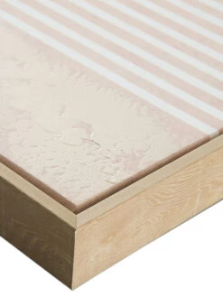 Leinwand-Druck-handbemalt, Hellbeige -Teppiche Verkaufe Cornero Leinwandbild Beige Hellbeige 80x120 lup2