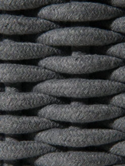 Korb, Anthrazit -Teppiche Verkaufe Cotiri Korb Dunkelgrau Anthrazit 35x35x20 lup3