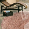 Hochflor-Teppich, Rose -Teppiche Verkaufe Creation Langflorteppich roas rose rund mil