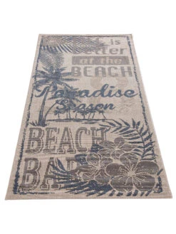 Küchenläufer, Beach -Teppiche Verkaufe Cuisine FlachgewebeTeppich Hellblau Beach 80x200 per