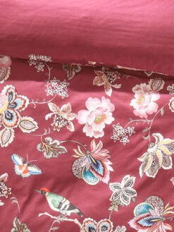 Renforcé-Bettwäsche, Beere -Teppiche Verkaufe Dalina Bettwaesche Rot Beere 135x200 lup