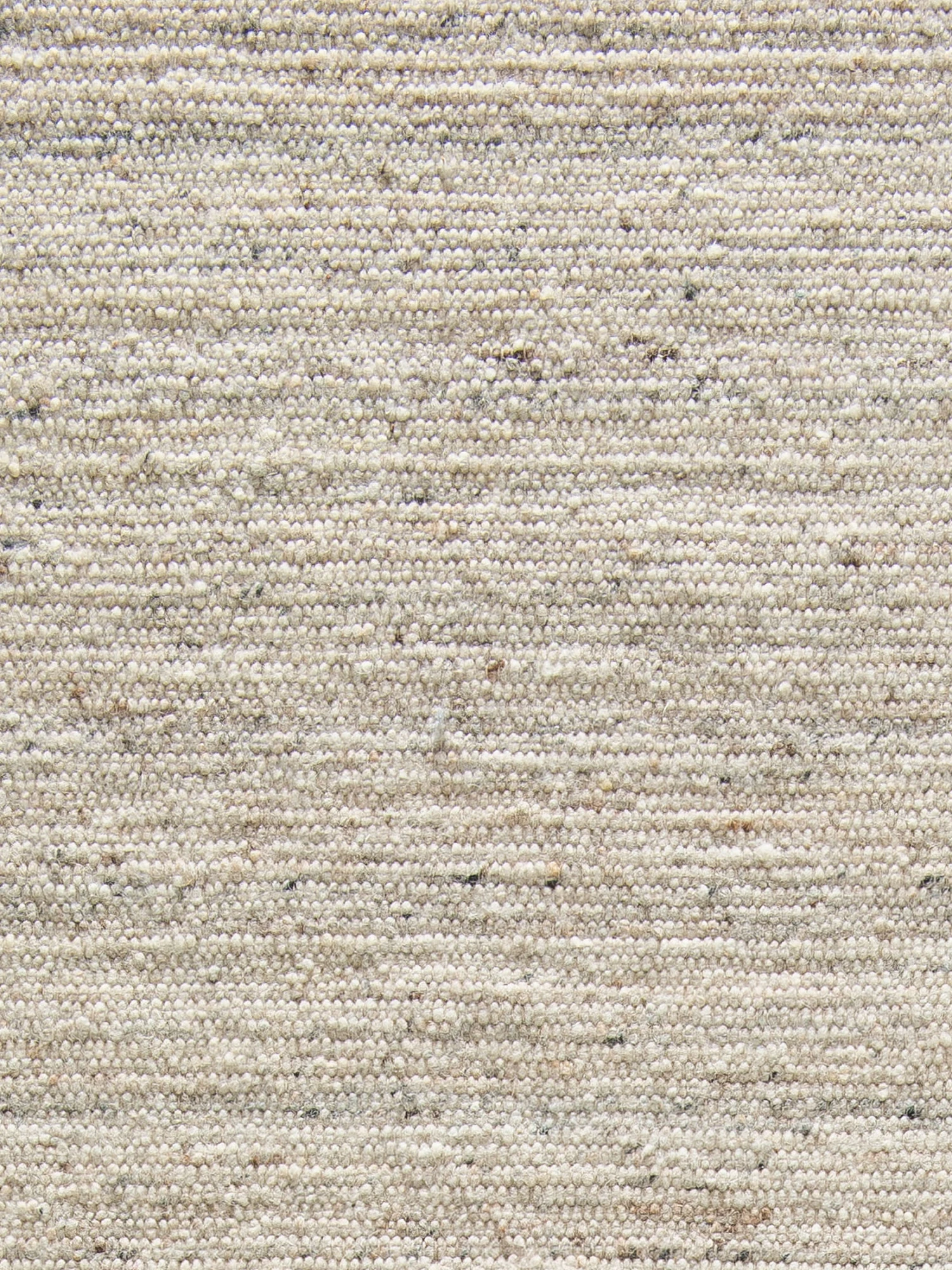 Woll-Teppich, Dunkelbeige 6 Woll-Teppich, Dunkelbeige - Image 4