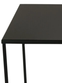 Tisch, Schwarz -Teppiche Verkaufe DarkTable Tisch Schwarz 45x45 lup