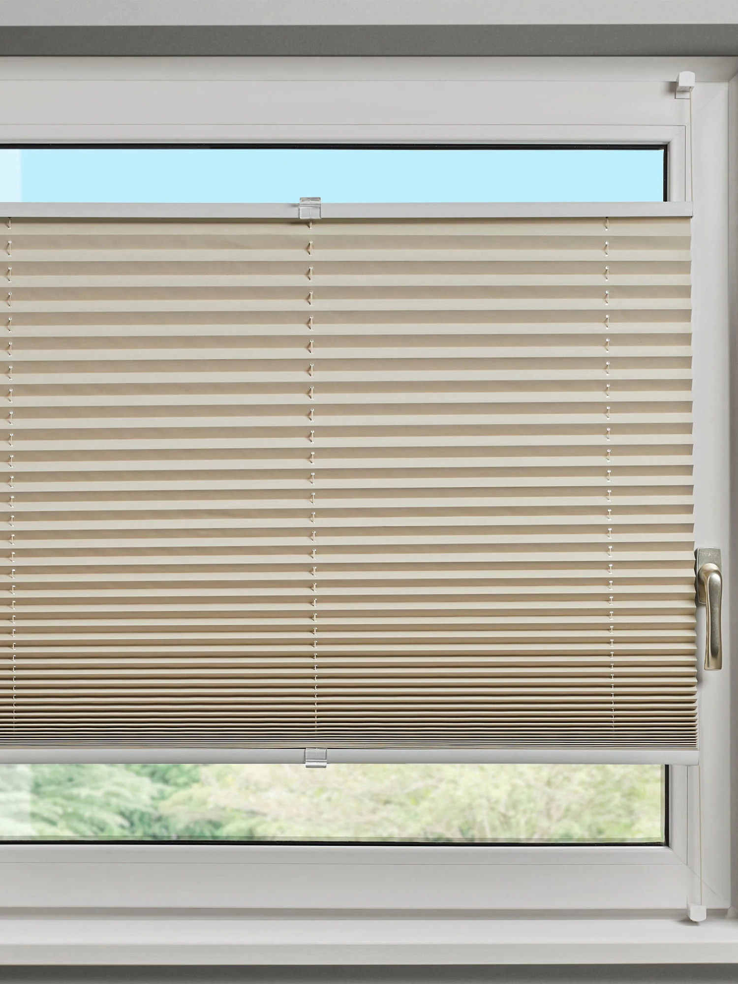 Plissee, Creme 4 Plissee, Creme - Image 2