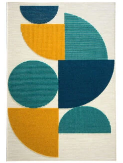 Outdoor-Teppich, Blau -Teppiche Verkaufe Dessau Outdoor Teppich Mehrfarbig Blau 160x230 pla