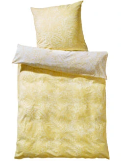 Satin-Bettwäsche, Gelb -Teppiche Verkaufe Elanora Bettwaesche Gelb 135x200 pla