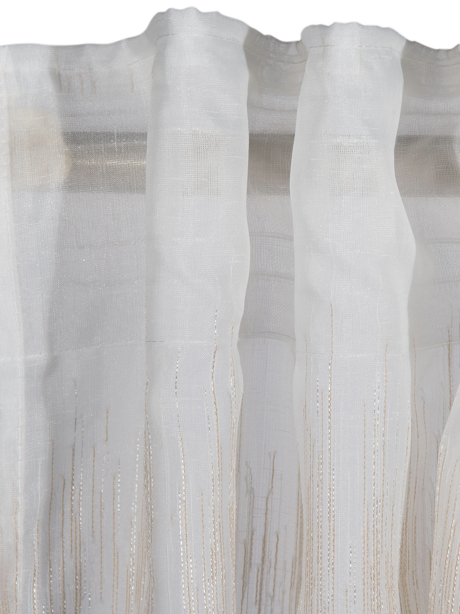 Vorhang Mit Gardinenband, Beige 5 Vorhang Mit Gardinenband, Beige - Image 3