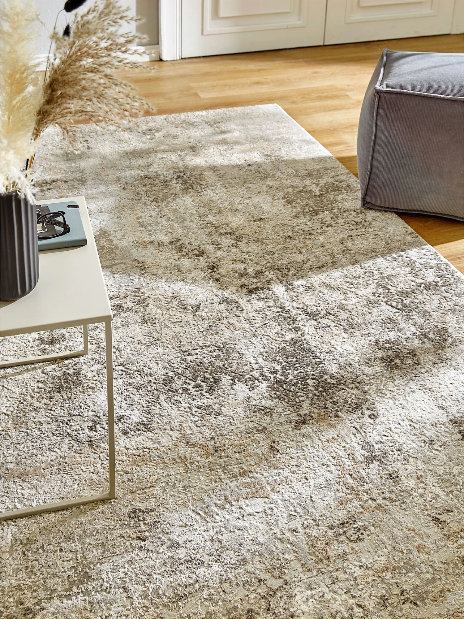 Vintage-Teppich, Vintage Braun 4 Vintage-Teppich, Vintage Braun - Image 2