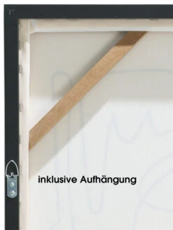 Leinwandbild, Schwarz/Weiss -Teppiche Verkaufe Endless Druckgerahmt Weiss SchwarzWeiss 50x70 ruk