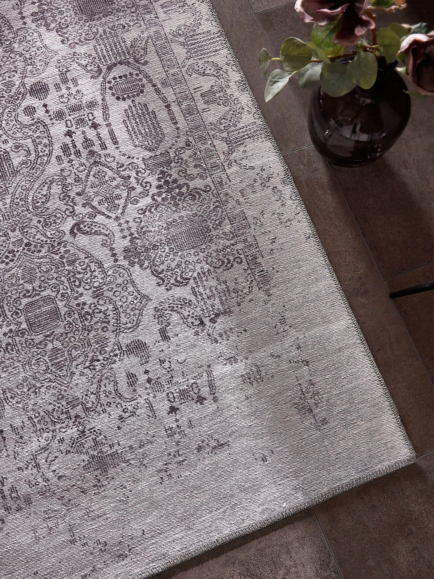 Vintage-Teppich, Marmor 5 Vintage-Teppich, Marmor - Image 3