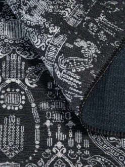 Vintage-Teppich, Quarz -Teppiche Verkaufe Escape VintageTeppich Schwarz Quarz 160x230 wel