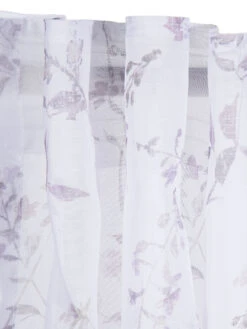 Vorhang Mit Gardinenband, Rose -Teppiche Verkaufe Evi Gardine VerdeckteSchlaufe Rosa Rose 140x245 lup1