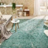 Vintage-Teppich, Jade -Teppiche Verkaufe FadingWorld Vintageteppich tuerkis Jade 170x240 mil