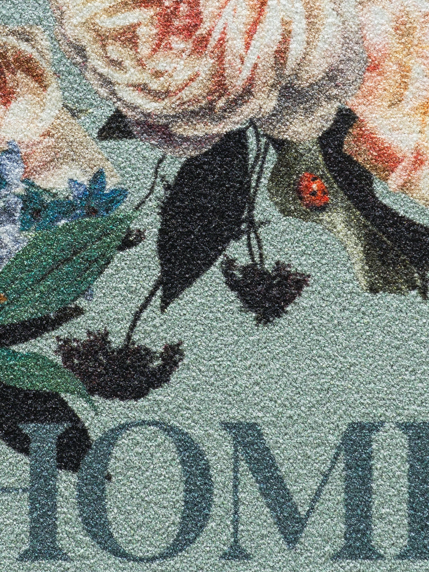 Fußmatte, Dutch Flower Green 5 Fußmatte, Dutch Flower Green - Image 3