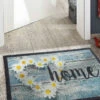 Fußmatte, Daisy Home -Teppiche Verkaufe Fashion Fussmatte blau DaisyHome 50x80 mil