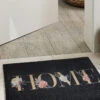 Fußmatte, Home Flowers -Teppiche Verkaufe Fashion Fussmatte schwarz HomeFlowers 50x80 mil