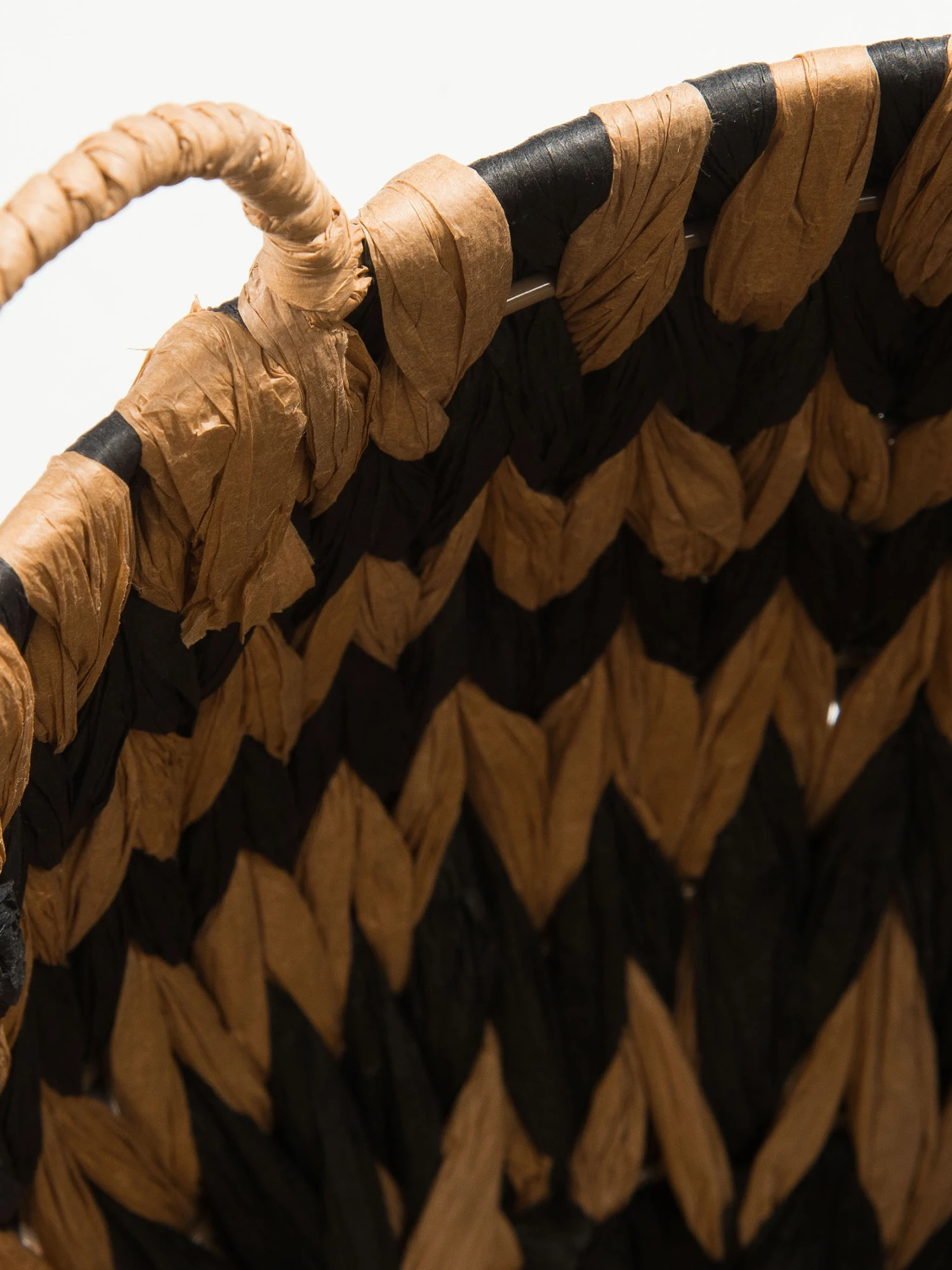 Korb, Schwarz/Natur 5 Korb, Schwarz/Natur - Image 3