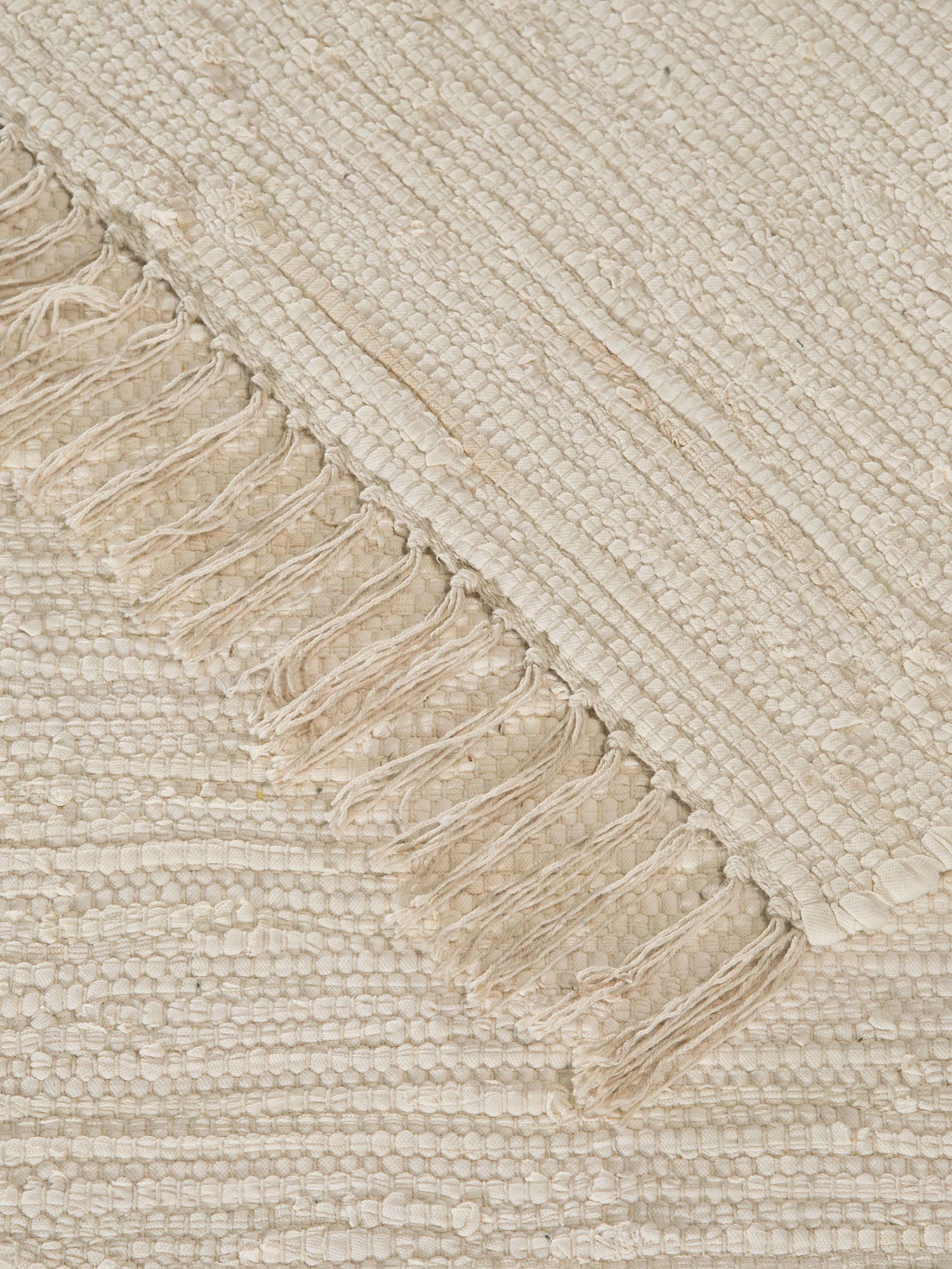 Baumwoll-Teppich, White 7 Baumwoll-Teppich, White – Bild 5