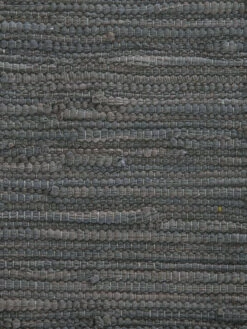 Baumwoll-Teppich, Anthrazit -Teppiche Verkaufe Froesunda BaumwollTeppich Dunkelgrau Anthrazit 170x240 lup