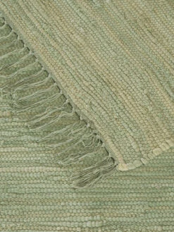 Baumwoll-Teppich, Green -Teppiche Verkaufe Froesunda BaumwollTeppich Hellgruen Green 170x240 wel