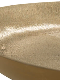 Deko-Schale, Gold -Teppiche Verkaufe GoldMinkFinish DekoSchale Gold 35rund lup