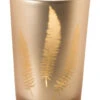 Teelichthalter, Gold -Teppiche Verkaufe GoldenLeaves Teelichthalter Gold 12x12x18 per1