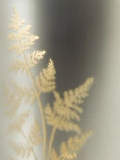 Teelichthalter, Dunkelgrün/Gold -Teppiche Verkaufe Goldfarn Teelichthalter Gruen DunkelgruenGold 10x10x122C5 lup2