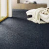 Velours-Teppichboden, Royal 780 -Teppiche Verkaufe GreenLine VeloursTeppichboden Dunkelblau Royal780 mil