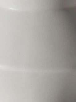 Vase, Hellgrau -Teppiche Verkaufe Hanon Vase Weiss Hellbeige 13x13x20 lup2