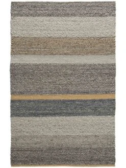 Woll-Teppich, Multi-Grey -Teppiche Verkaufe Helldal HandwebTeppich Grau Multi Grey 170x240 pla