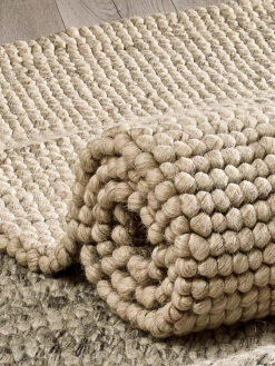 Woll-Teppich, Savanne -Teppiche Verkaufe Helsingborg Wollteppich creme savanne lup2