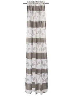 Vorhang Mit Gardinenband, Mokka -Teppiche Verkaufe Henriette VerdeckteSchlaufe Braun Mokka 140x245 pla1