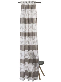 Vorhang Mit Gardinenband, Mokka -Teppiche Verkaufe Henriette VerdeckteSchlaufe Braun Mokka 140x245 pla2