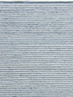 Woll-Teppich, Cloud Blue -Teppiche Verkaufe Holmerud Handwebteppich hellblau Cloudblue lup