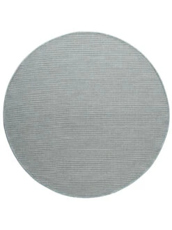 Outdoor-Teppich, Perlgrau -Teppiche Verkaufe Indiana Flachgewebeteppich grau perlgrau 160rund pla