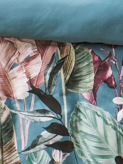 Satin-Bettwäsche, Petrol -Teppiche Verkaufe Jale Bettwaesche Mehrfarbig Petrol 135x200 lup