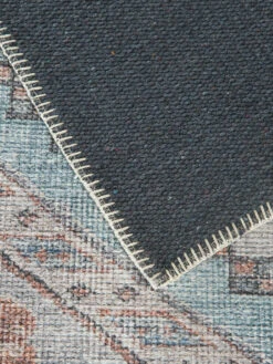 Vintage-Teppich, Blau 11 Vintage-Teppich, Blau -Teppiche Verkaufe Jampur VintageTeppich Grau Blau 160x230 wel
