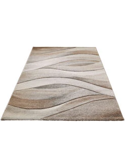 Moderner Teppich, Mandel 12 Moderner Teppich, Mandel -Teppiche Verkaufe Kaleidoskop ModernerTeppich Braun Mandel 160x230 fper