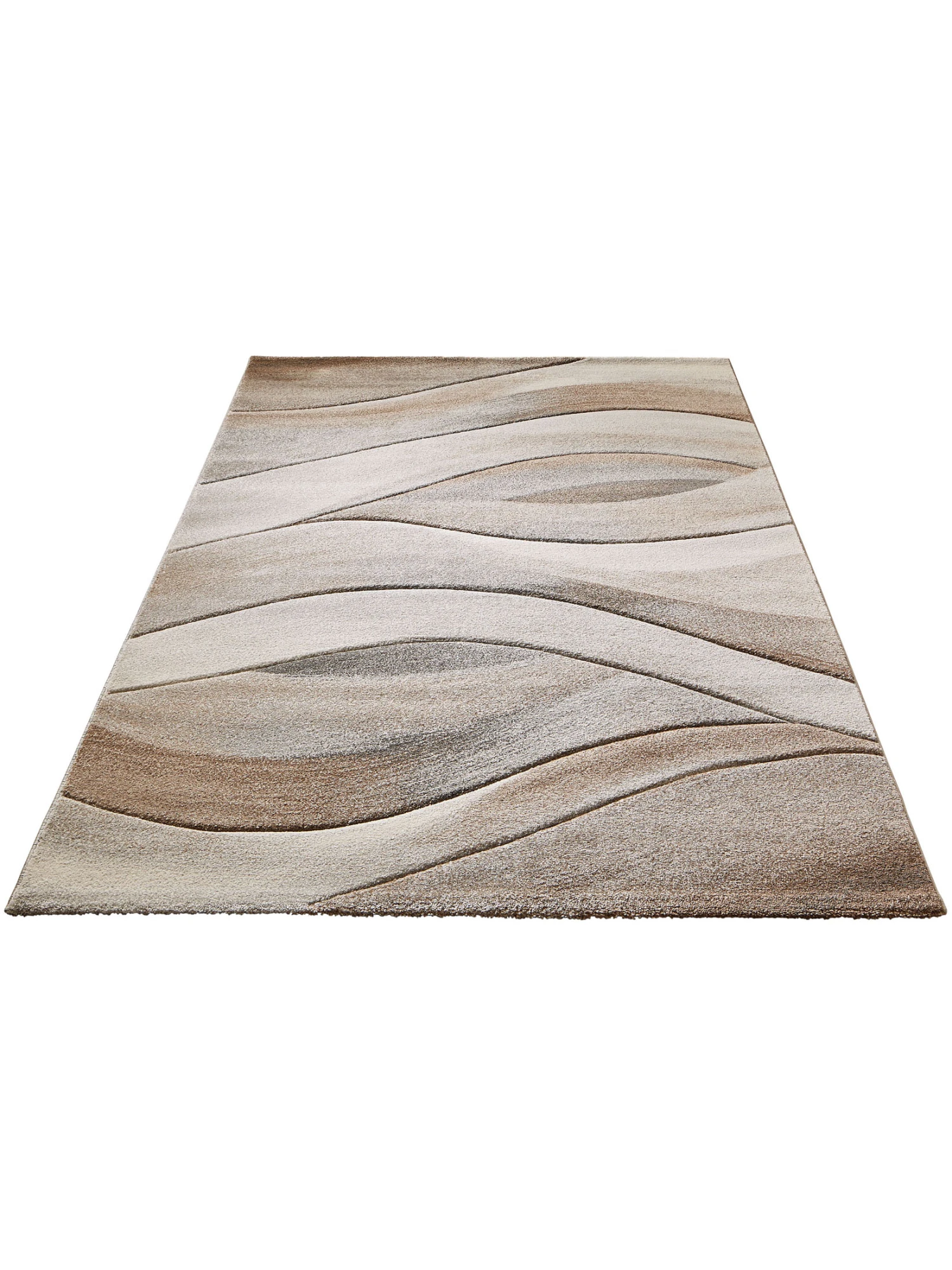 Moderner Teppich, Mandel 7 Moderner Teppich, Mandel - Image 5