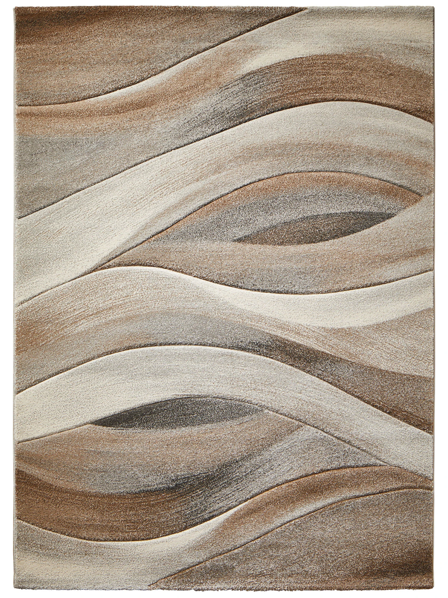 Moderner Teppich, Mandel 6 Moderner Teppich, Mandel - Image 4