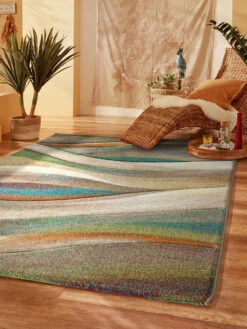 Moderner Teppich, Multicolor