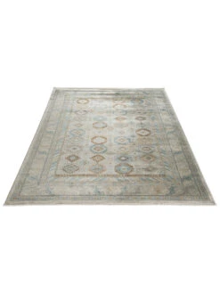 Vintage-Teppich, Blau/Gold -Teppiche Verkaufe Kayseri VintageTeppich Gold BlauGold 200x290 fper