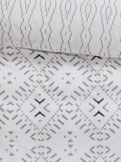 Renforcé-Bettwäsche, Offwhite -Teppiche Verkaufe Kiano Bettwaesche Weiss Offwhite 135x200 lup