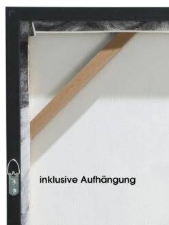Leinwand-Druck-gerahmt, Schwarz/Grau 11 Leinwand-Druck-gerahmt, Schwarz/Grau -Teppiche Verkaufe KingLeo Druckgerahmt Grau SchwarzGrau 50x70 ruk