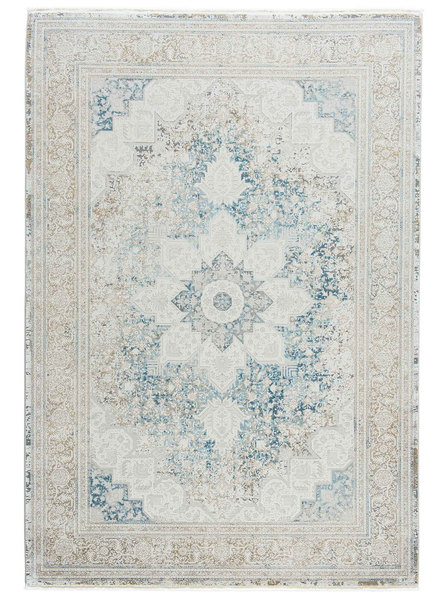 Vintage-Teppich, Bleu 5 Vintage-Teppich, Bleu - Image 3