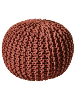Pouf, Sweet Home Brown -Teppiche Verkaufe Kiruna Sitzpouf braun sweethomebrown rund per