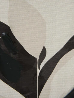 Leinwand-Druck-handbemalt, Schwarz/Weiss -Teppiche Verkaufe Klimata Druckgerahmt SchwarzWeiss 30x40 lup